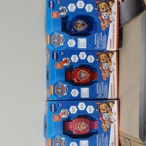 Lot of 3/$25 Paw Patrol V-Tech learning watches or $10 each.